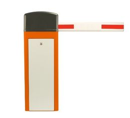 China Yellow Heavy Duty Automatic Barrier Gate For Vehicle Access Control supplier