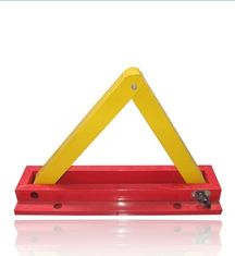 China Triangle Shape Car Parking Space Lock , Manual Car Parking Barrier supplier