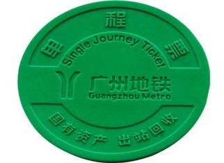 China ABS Subway Token RFID Tag For Transportation , RFID Metro Ticket supplier