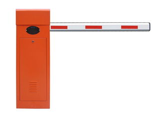 China Straight Boom Traffic Barrier Gate With Remote Control For Parking Lot supplier