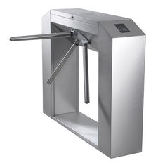China Automated Half Height Tripod Turnstile Gate Fault Detection , Stainless Steel supplier