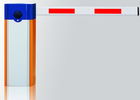 China Vehicle Safety Traffic Barrier Gate , Automatic Car Park Barrier System factory