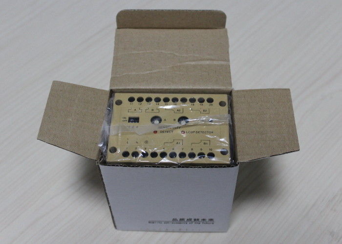 Ten Grade Sensitivity Dual Loop Vehicle Detector Automotive Single Delay Setting