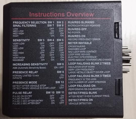 PD -182 Advanced Vehicle Loop Detectors Sensor Traffic Loop Detectors