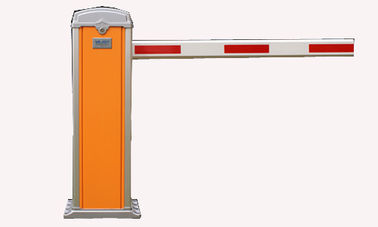 China Single Pole Gate Road Boom Barrier Gate System In Driveway / Parking Lot distributor
